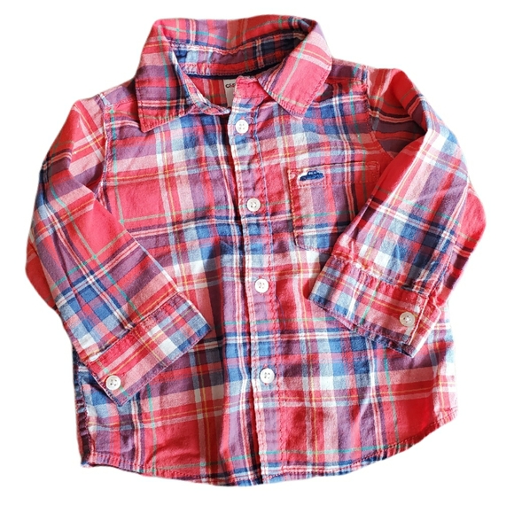 infant plaid shirt